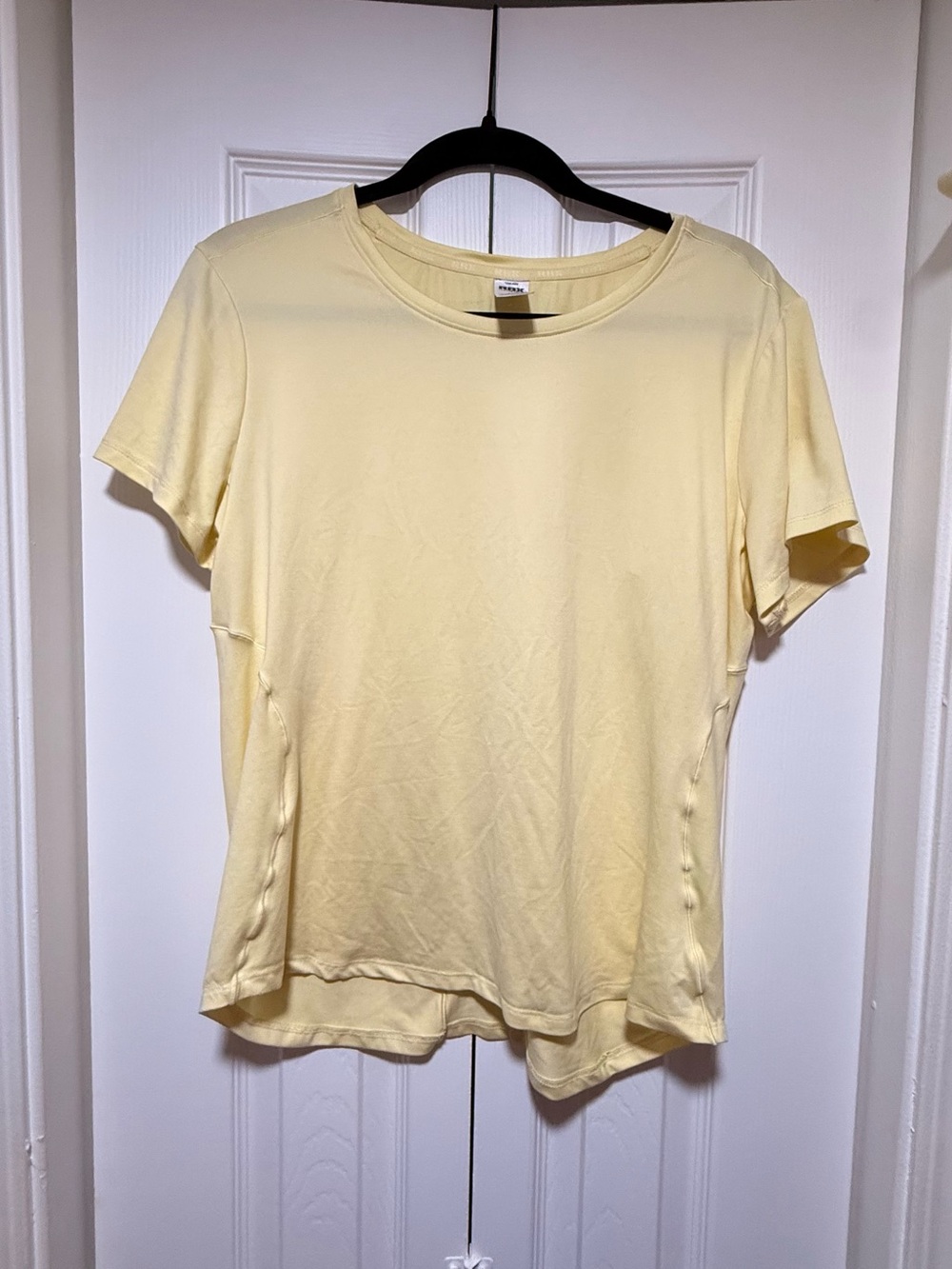 RBX Light Yellow Short Sleeve Crew Neck Tee